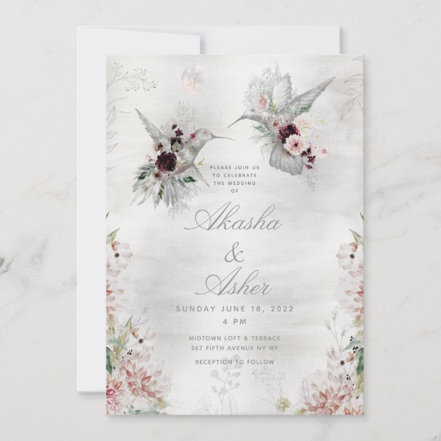 Ethereal Love Faire-part de mariage Suite (Devant)