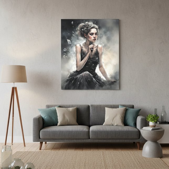Ethereal Melody Canvas Print Leinwanddruck (Von Creator hochgeladen)