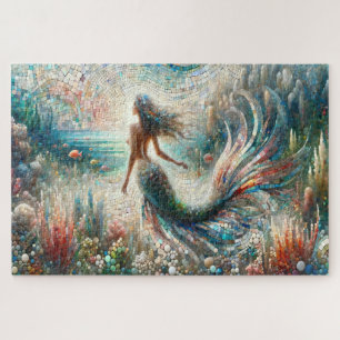 Ethereal Mermaid Mosaic Voyage