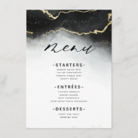 Ethereal Mist Ombre Black Watercolor Moody Abendes