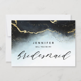 Ethereal Mist Ombre Dusty Blue Bridesmaid Vorschla