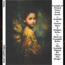 Ethereal Mixed Race Fairy im Herbst EG4R Decoupage