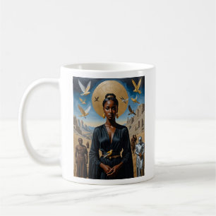 Ethereal Queen Divine Fantasy Art T-Shirt Kaffeetasse