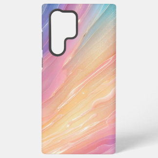  Ethereal Radiance Pastel Aurora Phone Case Samsung Galaxy Hülle