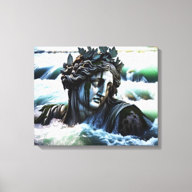 "Ethereal Reflections" Leinwanddruck (Vorderseite)