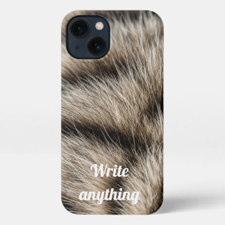 Ethereal Soft Fur Texture Aesthetic Phone Case iPhone Hülle