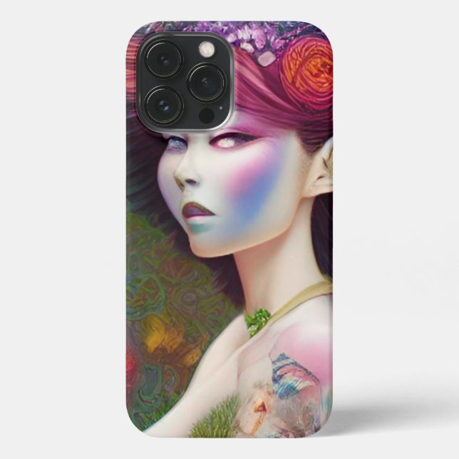 Ethereal Spiritueller Geistführer Nymph Fairytale  iPhone 13 Pro Max Hülle (Rückseite)
