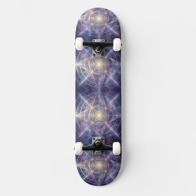 Ethereal Vision – Beyond Reality24 Skateboard (Vorderseite)