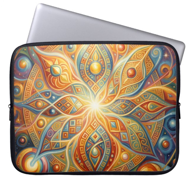 Ethereal Vision – Beyond Reality42 Laptopschutzhülle (Vorderseite)
