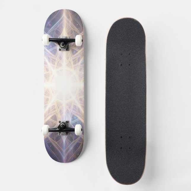 Ethereal Vision – Beyond Reality.59 Skateboard (Vorderseite)