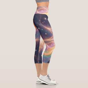 Ethereal Vision – Beyond Reality.96 Capri Leggings
