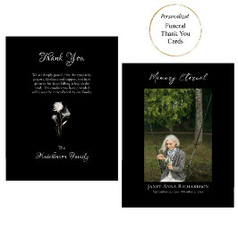 Ethereal Weiße Blume Foto Orthodoxe Gedenkstätte Dankeskarte