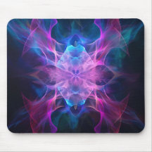 Ethereal Wisps: Blue & Mauve Kirlian Kunst