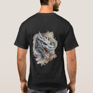 Etherealer Drache: Kunst des Minimalistischen T - T-Shirt