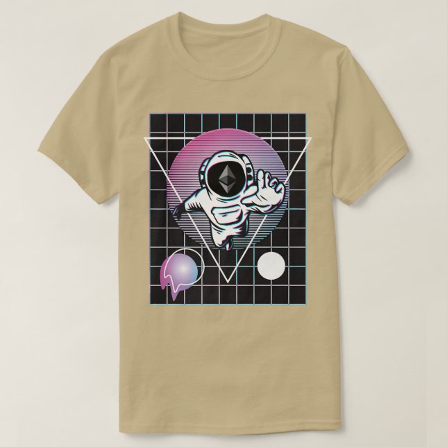 Ethereum Astronaut T-Shirt (Design vorne)