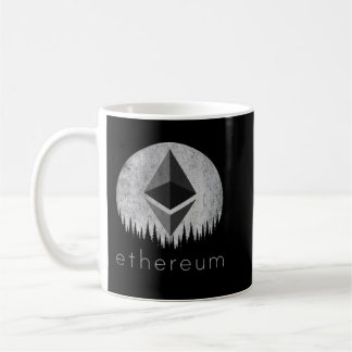 Ethereum Coin Moon Logo Krypto Token Hodl ETH Cryp Kaffeetasse