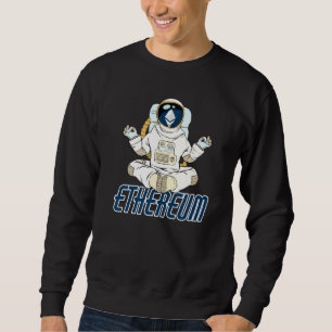 Ethereum Eth Crypto Yoga Zen Hodl Kryptowährung Sweatshirt
