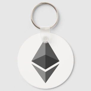 Ethereum ETH Logo   Grundlegender Schlüsselanhänge Schlüsselanhänger