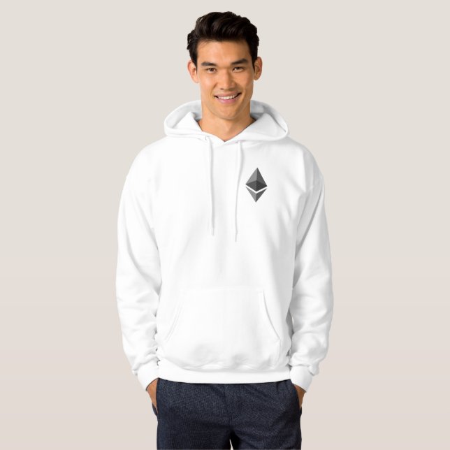 Ethereum ETH Logo| Hoodie (Vorne ganz)