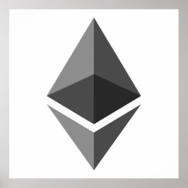 Ethereum ETH Logo | Poster