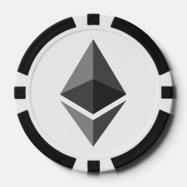 Ethereum ETH Poker-Chips Logo-| Pokerchips