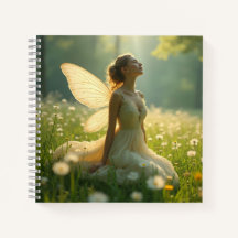 Etherial Fairy in einer Sommerwiese