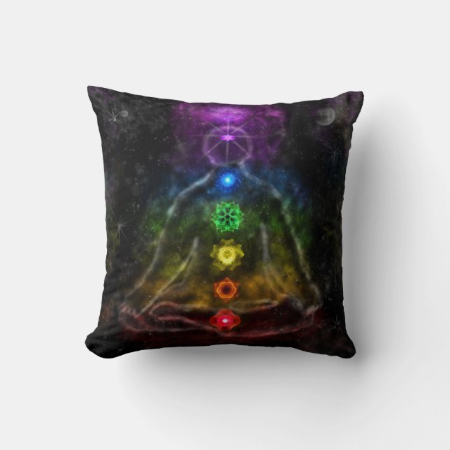 ETHERIC AURA CHAKRA KISSEN (Vorderseite)
