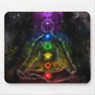 ETHERIC AURA CHAKRA MOUSEPAD