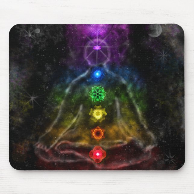 ETHERIC AURA CHAKRA MOUSEPAD (Vorne)