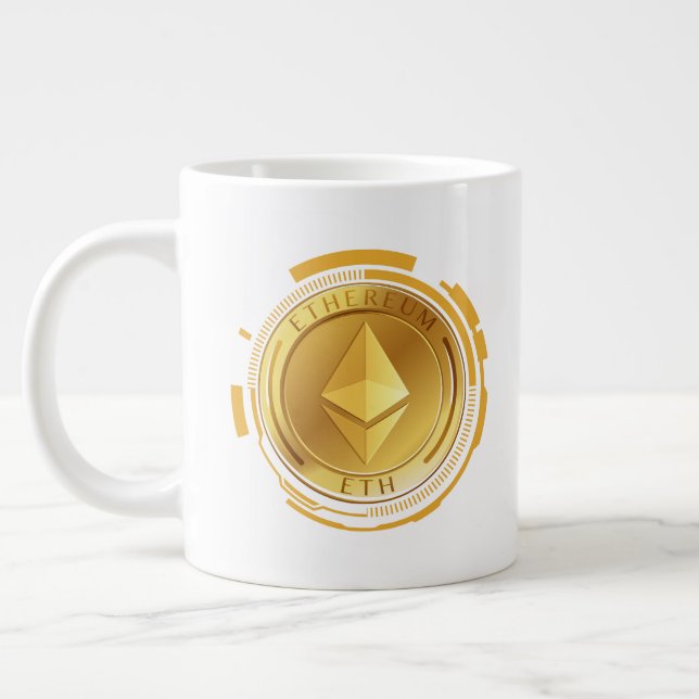ETHERUM Jumbo-Tasse (Links)