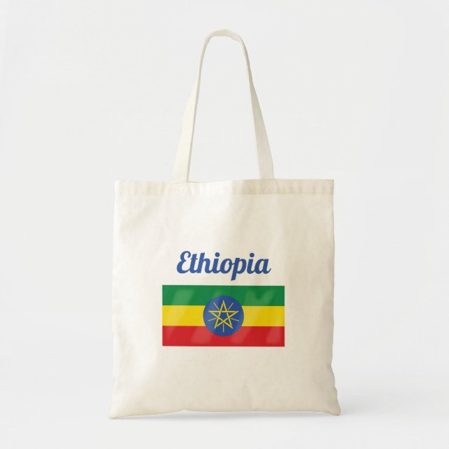Ethiopia Flag  Tragetasche (Vorne)