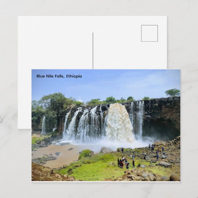 Ethiopia Postcard Feiertagspostkarte (Vorne/Hinten)