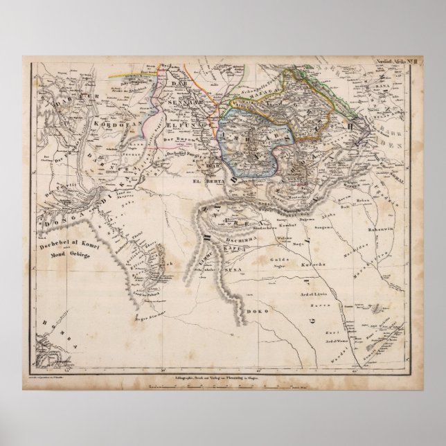 Ethiopia, Somalia, Africa Poster (Vorne)