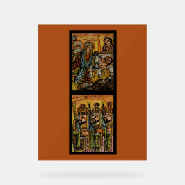 Ethiopian Nativity Icon Acrylschild