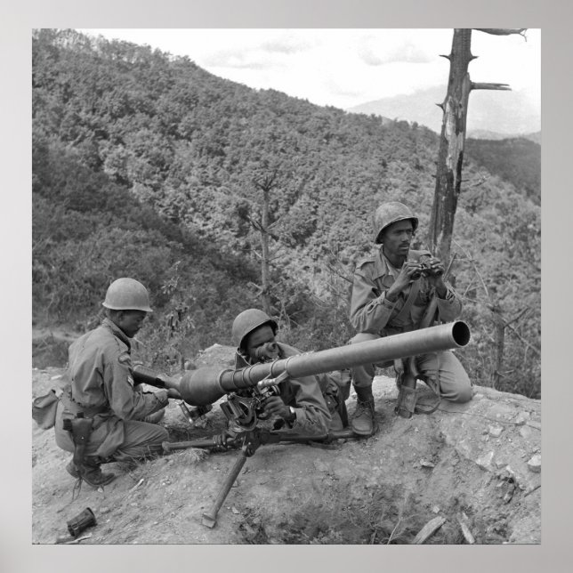 Ethiopians der UNO-Armee Poster (Vorne)