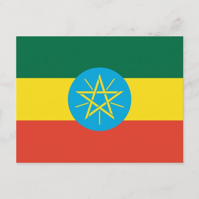 Ethiopie Postkarte (Vorderseite)