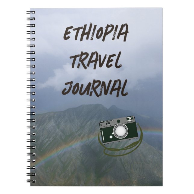 Éthiopie Travel Journal Carnet / Mémoire (Devant)