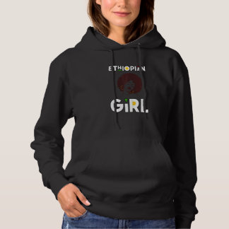 Ethiopische Girl Ethiopian Diva African Pri Hoodie