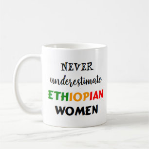Ethiopische Kaffeefrauen Tasse