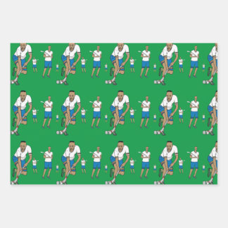 Ethiopisches Weihnachten|Yegena chewata Wrapping P Geschenkpapier Set