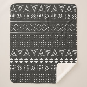 Ethische Struktur der Stämme Schwarz/Weiß mit geom Sherpadecke