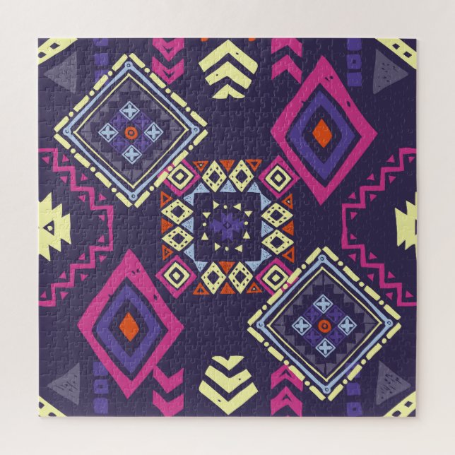 Ethischer, primitiver geometrischer Hintergrund de (Vertikal)