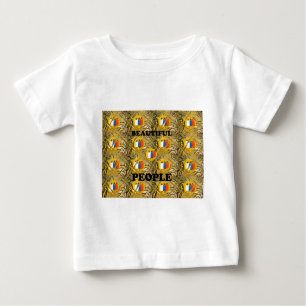 Ethnic African Art Design Print: Schöne Menschen Baby T-shirt