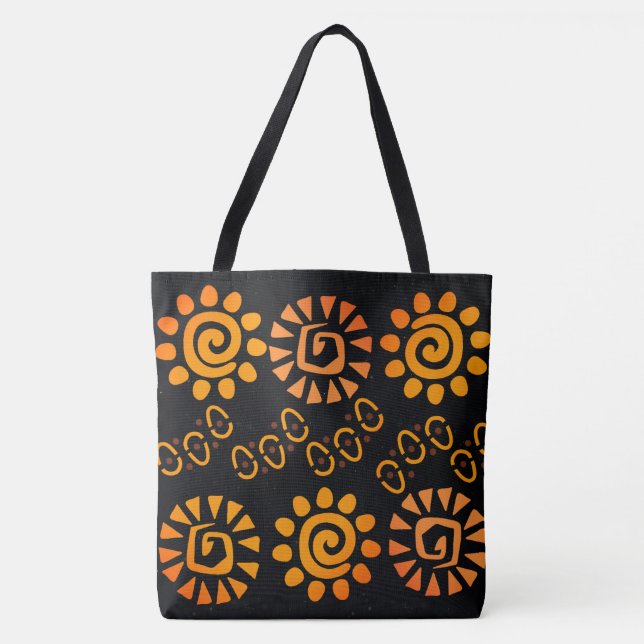 Ethnic African Ornament Tasche (Vorderseite)