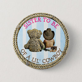 Ethnic bald Schwester eines Lil Cowboy Button