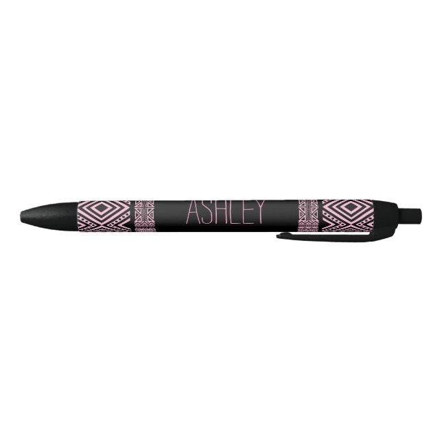 Ethnic Boho-chic Personalisiert Pen 3 Kugelschreiber (Unterseite)