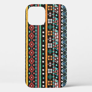 Ethnic Boho: Geometrische Pixel Print Case-Mate iPhone Hülle