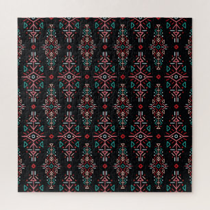 Ethnic Boho Tiles: Vintages nahtloses Muster