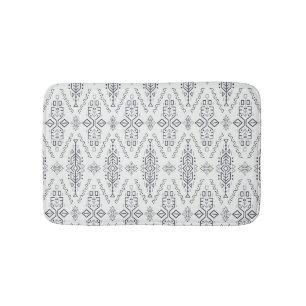 Ethnic Boho: Trendy Hand Gezeichnet Nahtlos. Badematte