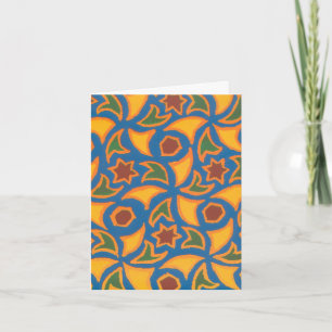 Ethnic Design 'Danke' Notecard Dankeskarte